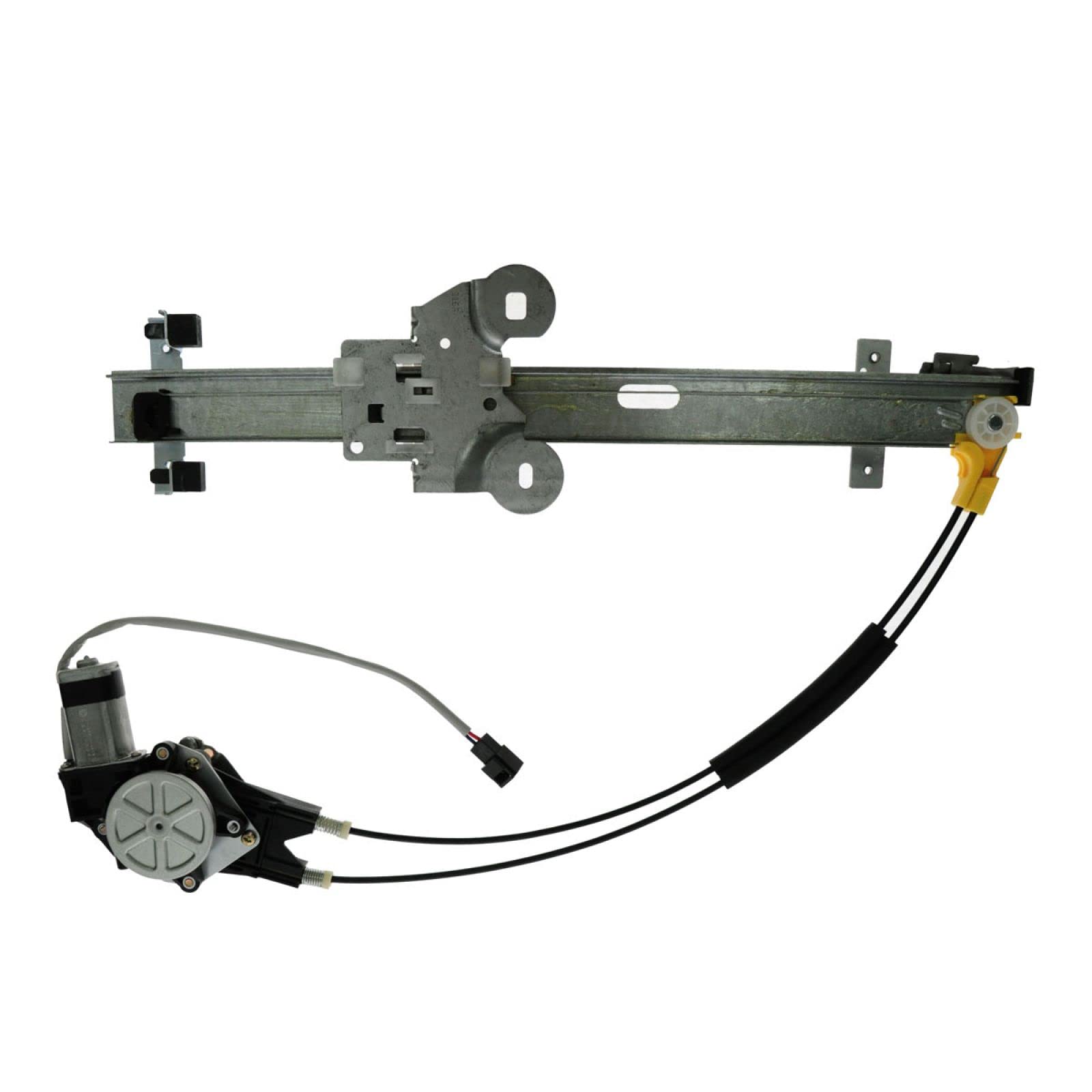 TRQ Front Right Power Window Regulator &amp; Motor Assembly Power Passenger Side Compatible with 1991-1995 Chrysler Town &amp; Country Dodge Caravan Grand Caravan Plymouth Grand Voyager Voyager
