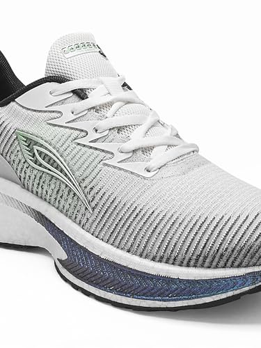 Image of ABROS Sports Shoes for Men's Upper Mesh with ETPU Sole Lace-Ups Comfortable Lightweight Shoes