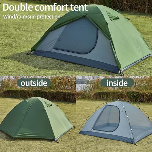 Carpa para camping impermeable para 2 personas SHANQUAN miniatura 2