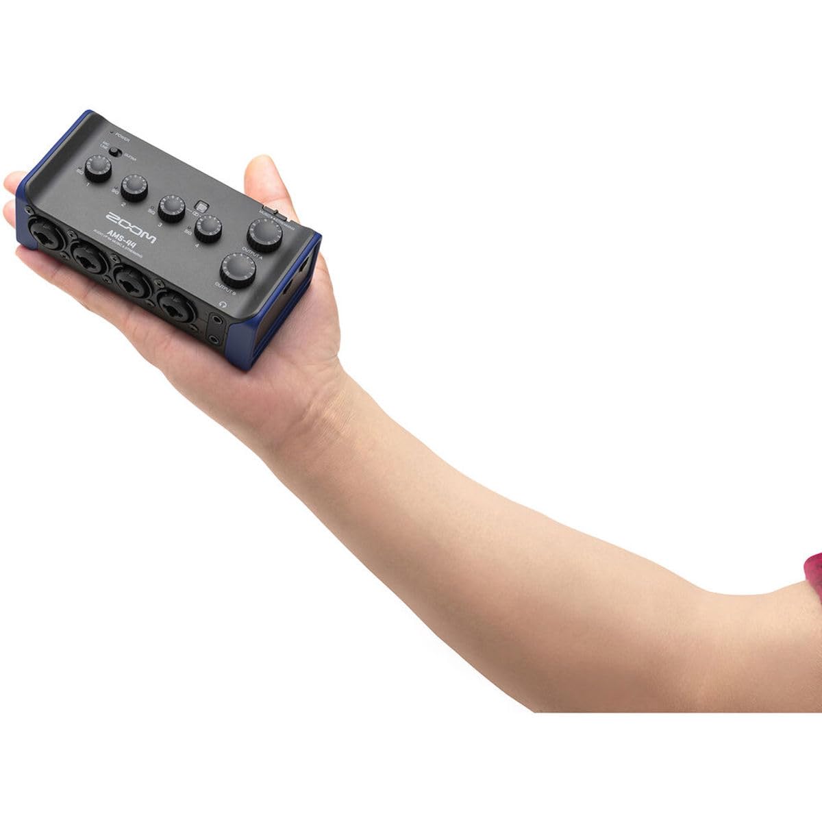 Zoom AMS-44 - Interfaccia audio USB per musicisti e podcaster, 4 in/4 out