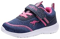 KangaROOS Unisex Kinder Ky-chummy Ev Sneaker, Dark Navy Fandango Pink 4294, 30 EU
