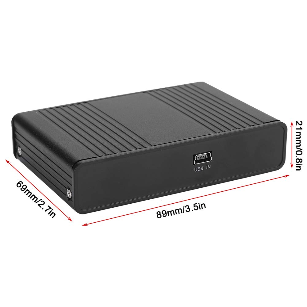 Aluminiowa Karta Dźwiękowa DM-HD10 USB 5.1 do Laptopa, Nagrywanie Karaoke