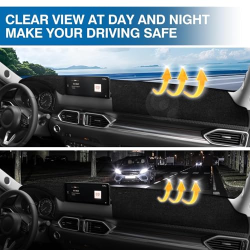 KUST Accesorios para Mazda CX5: protector de salpicadero personalizado con acabado premium 6