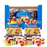 Bulk Sweets - Amamitrade Thank you stick made for Haribos Gummy Sweets Mini Bags, 100x16g - Perfect for Birthday Parties, Christmas, Halloween