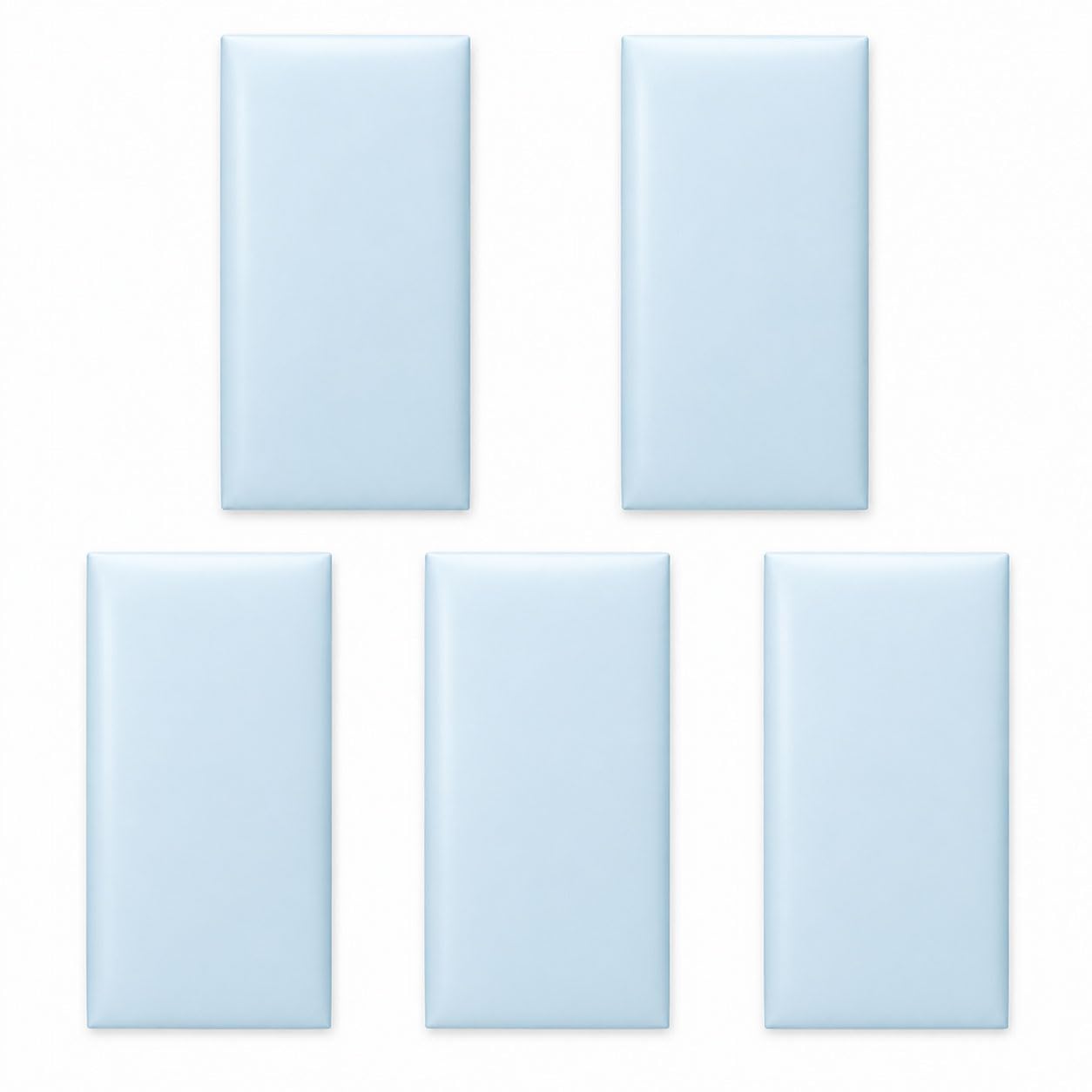 DECHOUS Acolchado de pared 3D anticolisión, 5 piezas a prueba de golpes, adhesivo de pared extraíble con revestimiento de cuero, cojín suave para habitación de niños, cabeceros de cama, paredes de TV