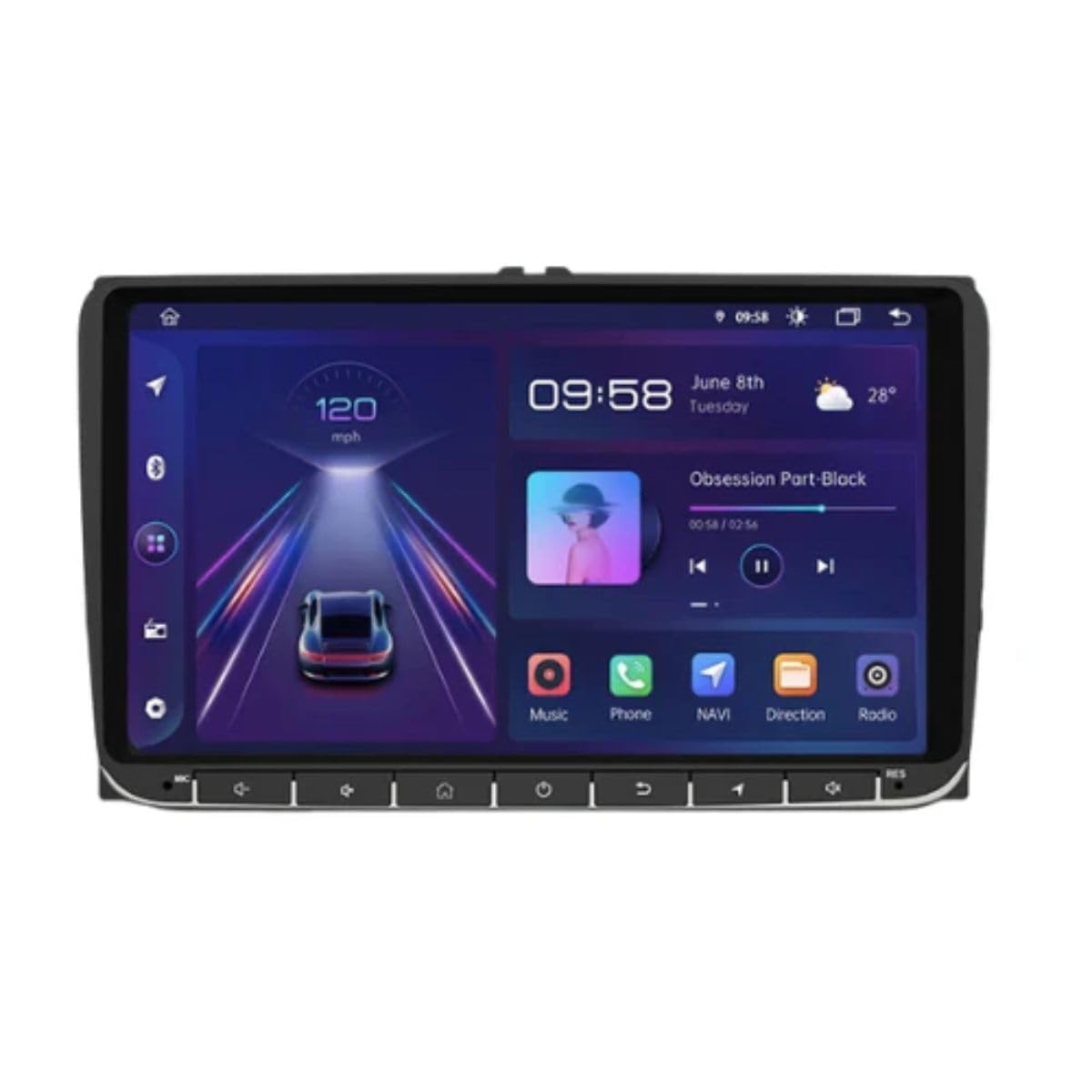 Autoradio Android 10.0 Altea pour remplacer votre ancien poste CD - 2