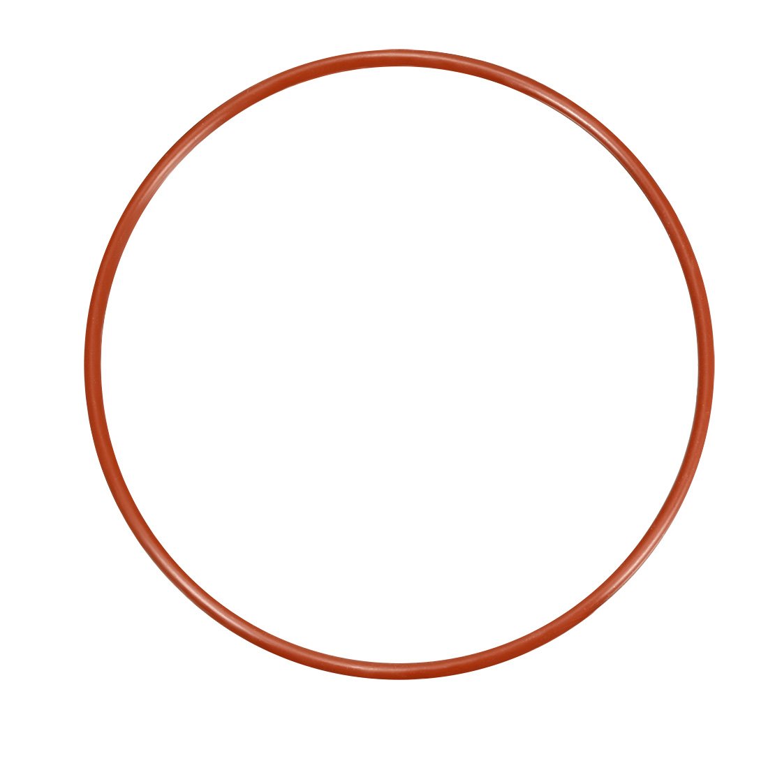 sourcingmap Silicone O-Ring, 120mm OD, 113.8mm ID, 3.1mm Width, VMQ Seal Rings Gasket, Red โ image 1