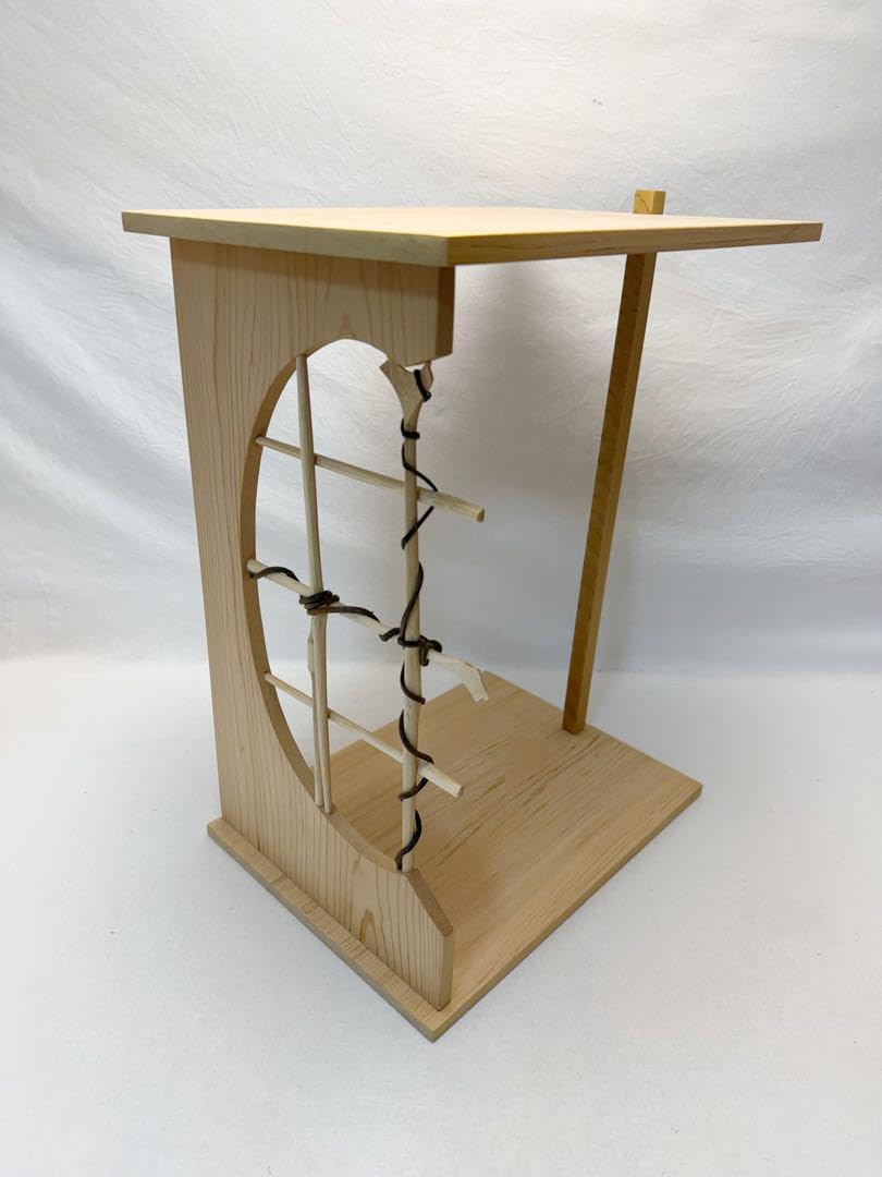 未使用 茶道具 幸斎造 淡々斎好 溜精棚 組み立式 元箱 未使用 茶道具 幸斎造 淡々斎好 溜精棚 組み立式 元箱