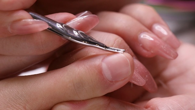 Repousse-cuticules En Acier Inoxydable - Double Fonction Pour Manucure Et Pédicure Précise
