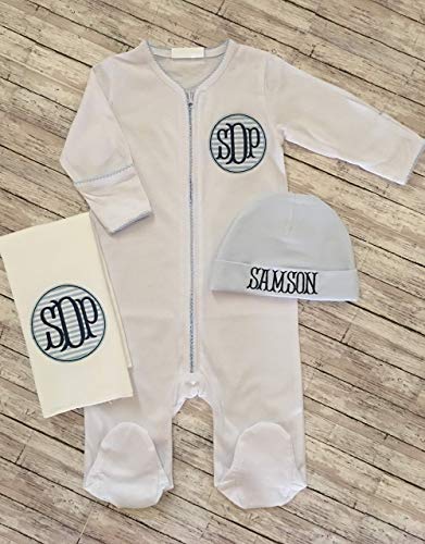 monogrammed baby boy gifts