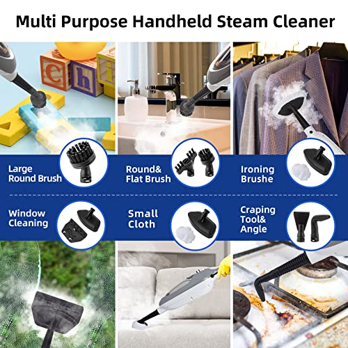 Gorfanty GF-6610 Steam Mop - 10-In-1 Multipurpose Handheld Steam Cleaner Detachable Floor Steamer thumb #2