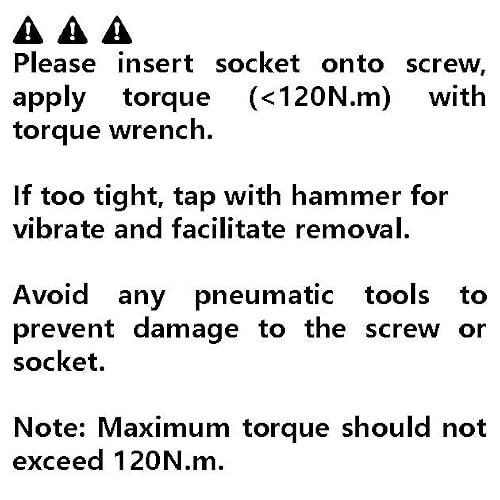 JEUCLEL 22PCS Wheel Locking Nut Key Kit Compatible with BMW Series, Wheel Lock Nut Socket Adapter Set, Wheel Anti-Theft Lug Nut Removal Tool, Anti-Theft Screw Remover