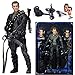 YSDSPTG Figure d'action Fate Sarah Connor Terminator 2 Figure Journal Day T-800 Arnold Schwarzenegger T-1000 Figurines de Collection (Color : A with Box, Size : 18cm)