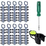 ElectricWise 10 Pack Rotor Adjustment Tool Set Compatible with Rain Bird 5000 Sprinkler Heads, Rotor Nozzle Trees with Hold up Tool and Screwdriver for Lawn Irrigation Sprinkler System