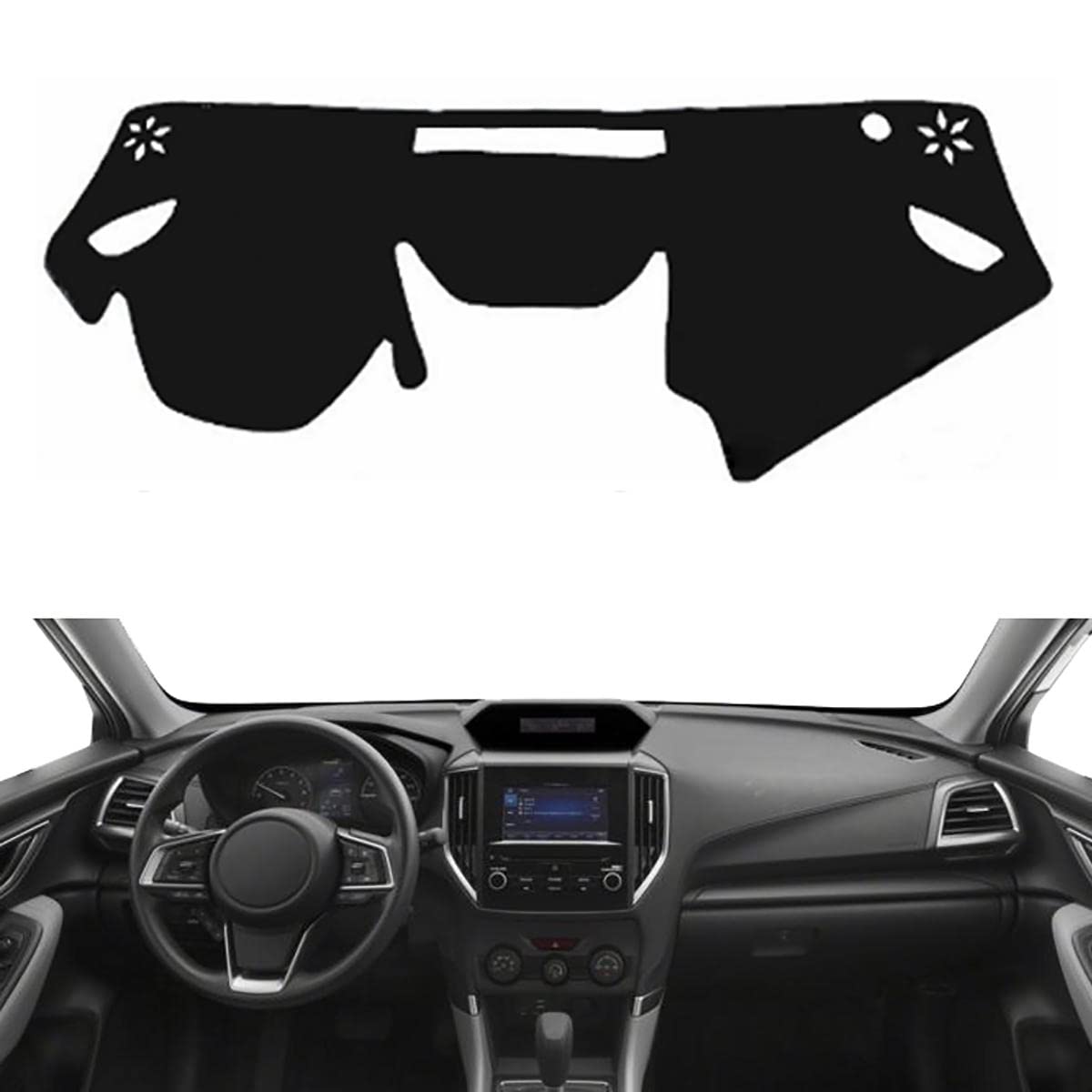 Alfombrilla para salpicadero Subaru Forester antireflejos y protector interior 7