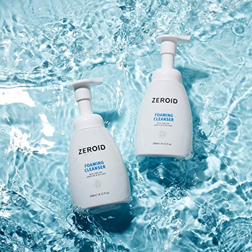 ZEROID Foaming Cleanser Mild Care for Senstive & Dry Skin (240 mL