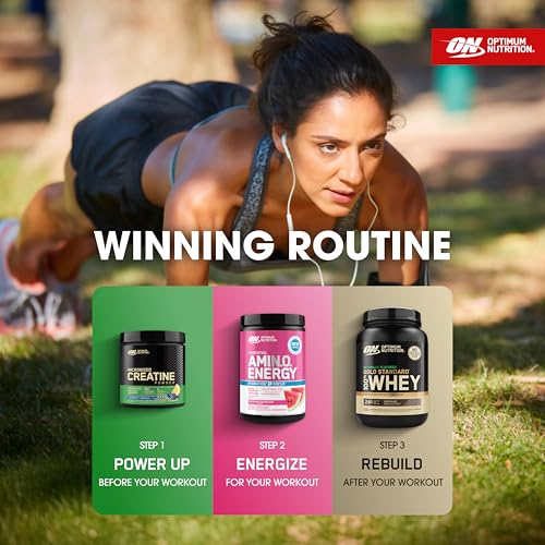 Image of Optimum Nutrition Gold Standard Whey Protein Powder, Chocolate, 1.05 LB | 24g 100% Whey Protein Per Serving, Naturally Flavored, Gluten Free, Easy Mixing, No Artificial Flavors, Colors, or Sweetners