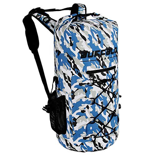 Buffalo Gear Portable Insulated Backpack Cooler Bag - Hands-Free and Collapsible, Waterproof