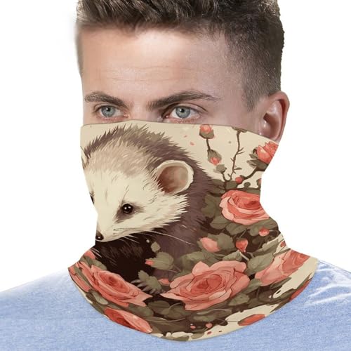 Neck Gaiter Face Mask Men Women, Skeleton Face Mask Scart Cover for Dust Wind Sun Protection3