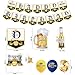 Corona Beer Themed Party, Men Women Boys Girls Birthday Party Balloon Decorations, Include Birthday Happy Banner, Cupcake Decoration, Aluminum Film latex 34 pcs Kit