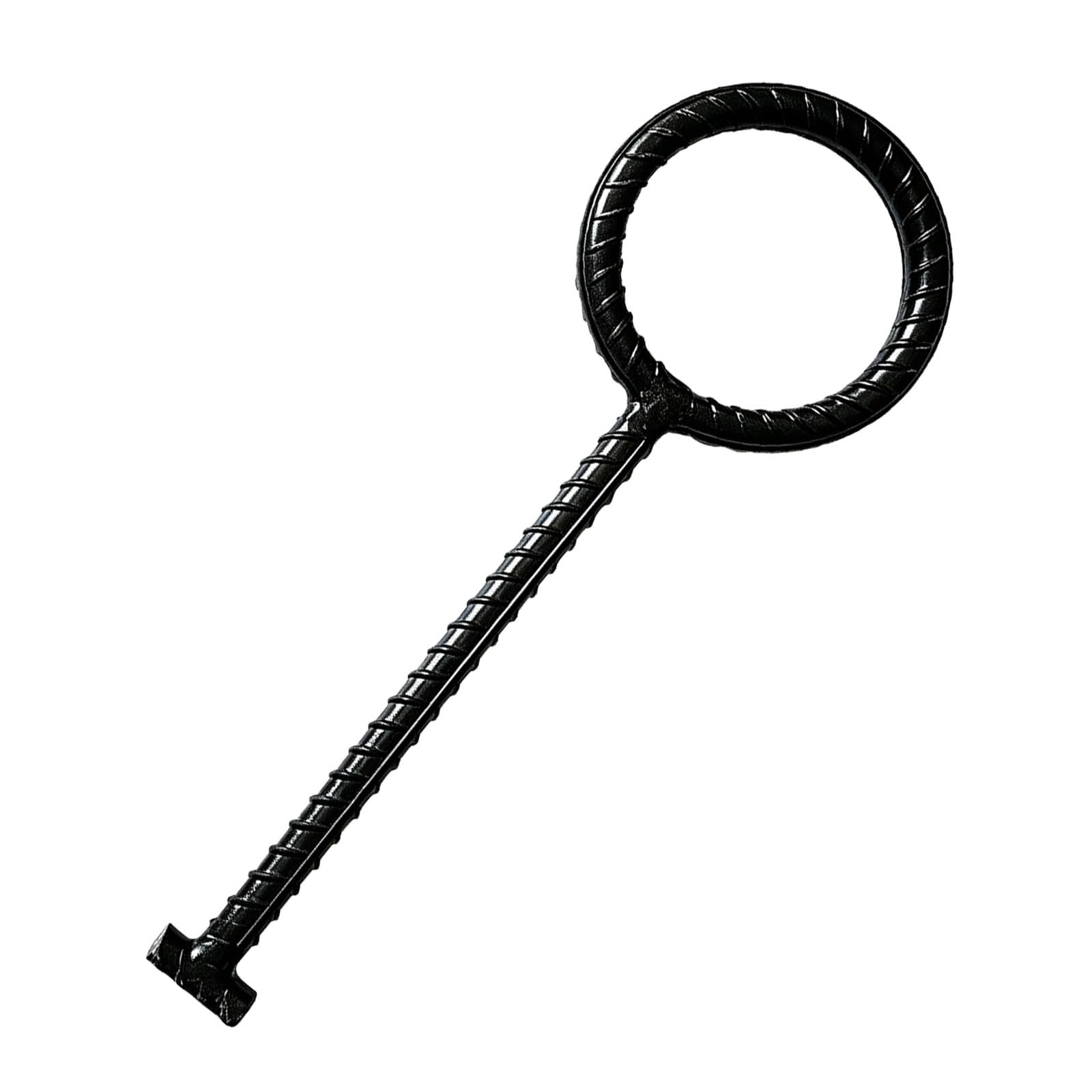 Wahhwf 12Mm/0.5In Thick Rebar Round Loop Manhole Hook, T-Tip Heavy Duty Sewer Grates