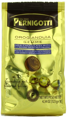 Pernigotti Gemme Truffles, Milk Chocolate, 123 Gram
