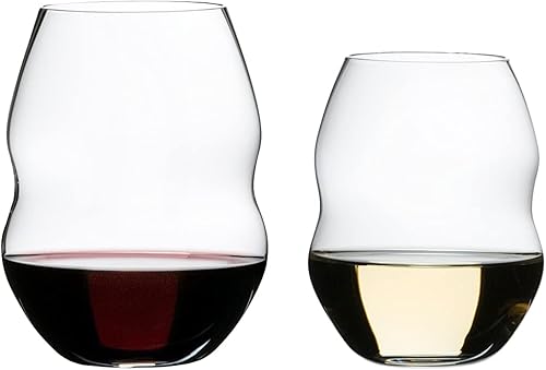 Miniatura 6 de Riedel Swirl - Copa de vino, 2 unidades (paquete de 1), transparente
