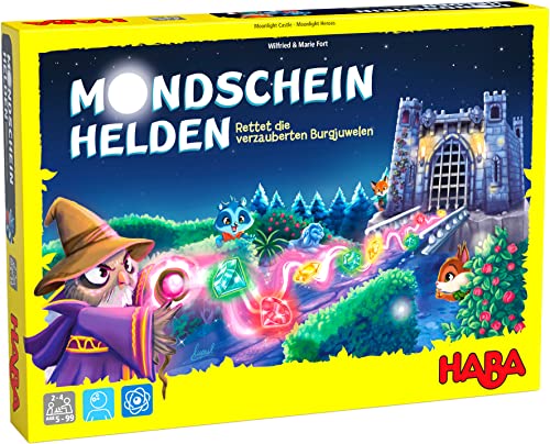HABA 306482 - Mondscheinhelden, Strategiespiele ab 5 Jahren