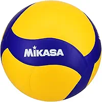 Mikasa V330W, Competition Club Indoor Game Volleyball, azul/amarelo