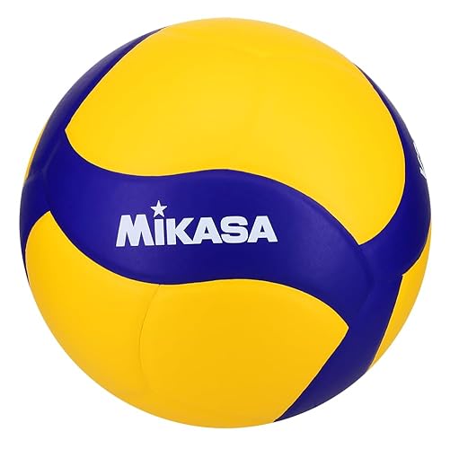 Mikasa V330W, Voleybol de Salón Competición Club, Azul/Amarillo