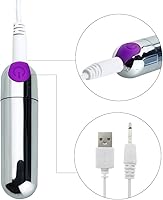 Vista 5 de Umania - Vibrador bullet para vagina, con USB Recargable, vibrador impermeable, juguetes sexuales para adultos, para mujeres