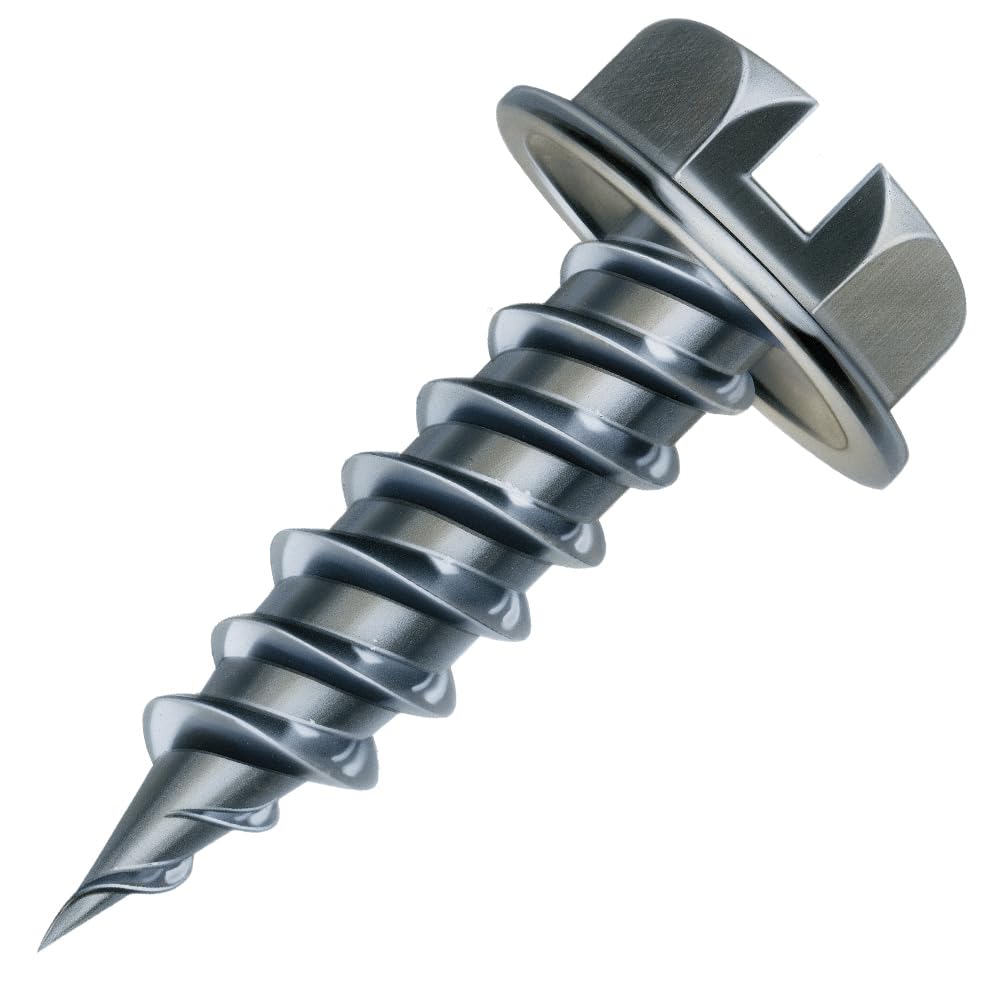 Malco 7X1/2 Zip-in Self-Piercing Screws | 1/4