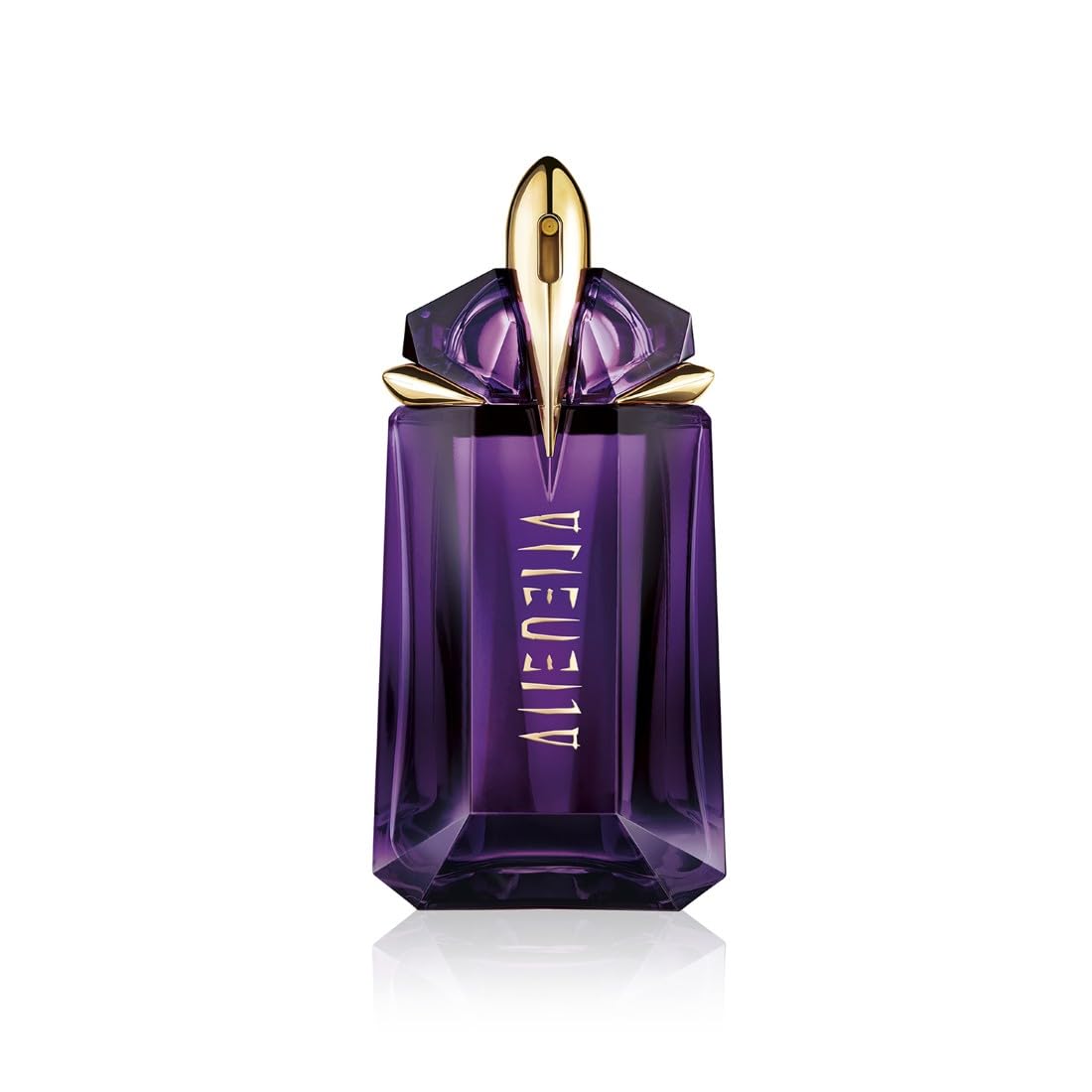 Mugler Alien Eau de Parfum for Women, Ambery Woody Floral Fragrance, featuring Jasmine Sambac, Cashmeran Wood, White Amber, Powerful, Sensual, Radiant Scent, Long-Lasting Refillable Perfume