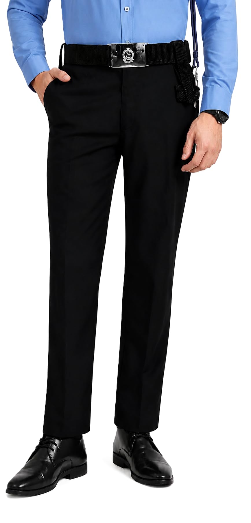 Security Guard Formal Trouser Pant for Men | Regular Fit Duty Uniform Pant-picture-46