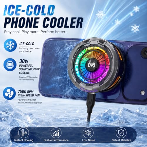 Image of Cubonic CX26 Ragnex 30W Mobile Cooler with RGB Lighting