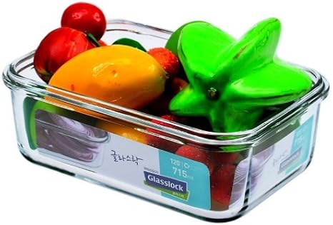 GlassLock Rectangle Storage Container 715 ML