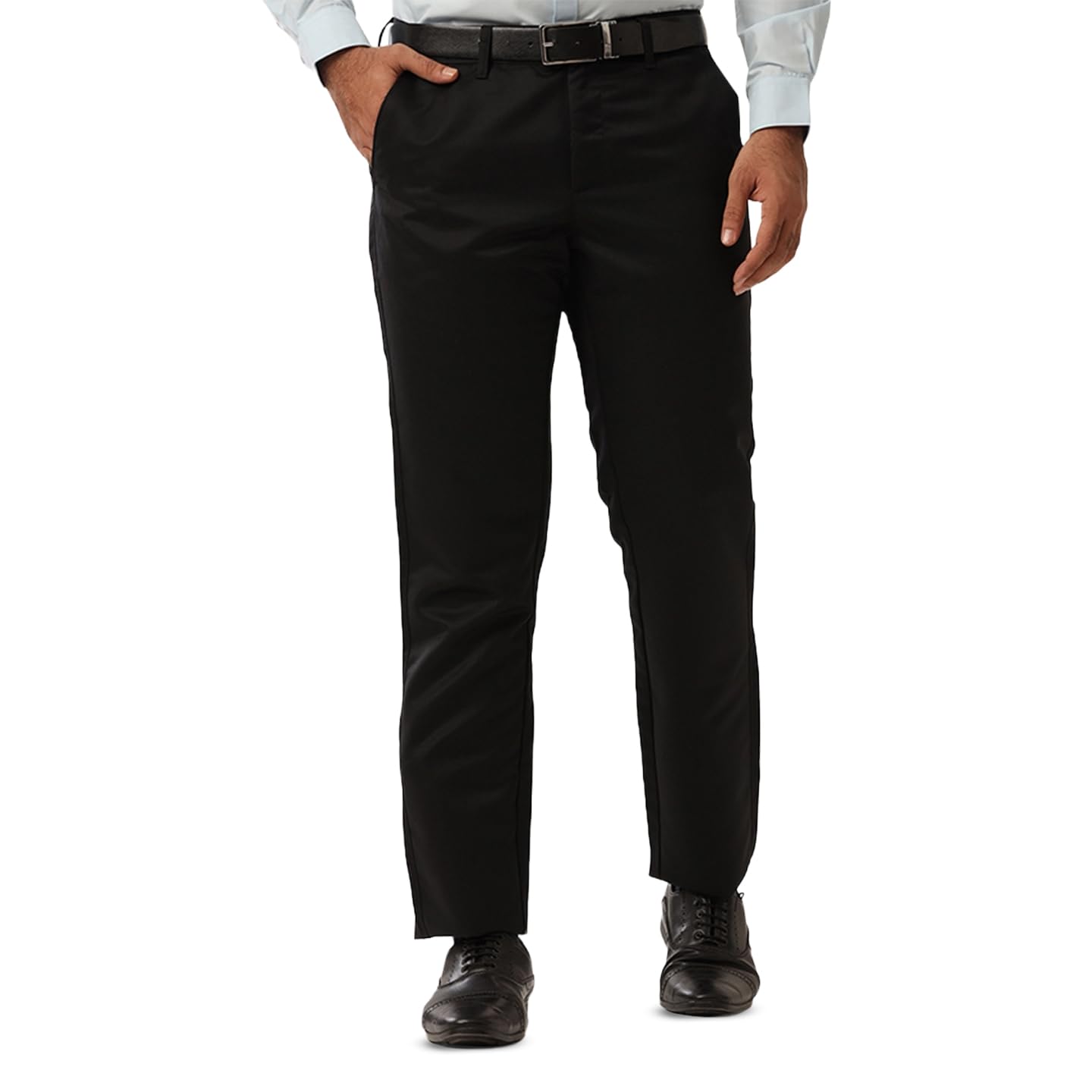 ARISER Men’s 100% Cotton Smart Fit Chino Trousers | Solid Casual & Office Wear Pants | Soft Breathable Fabric | Stylish Flat-Front Stretchable Chinos for Daily Use-image-21