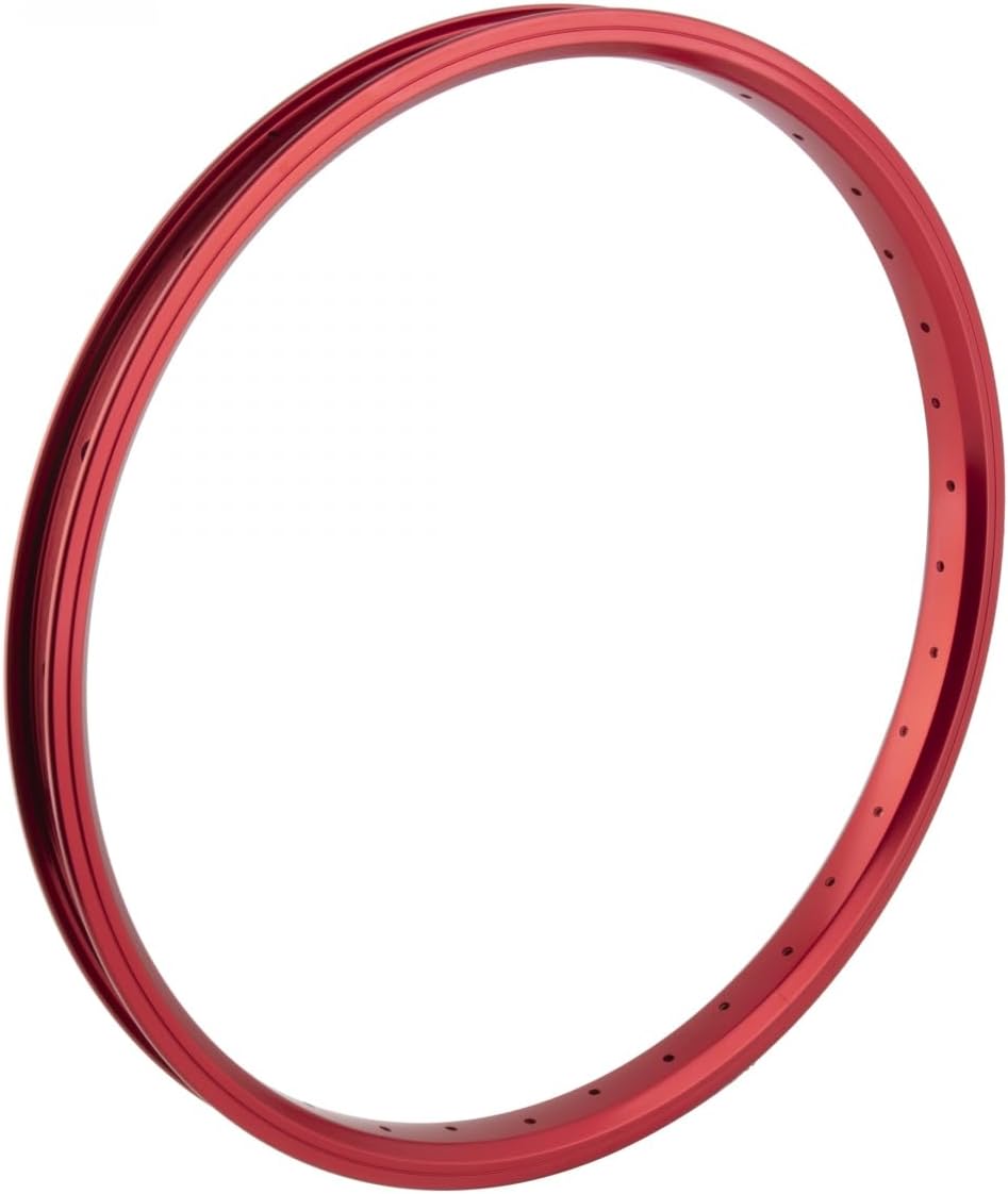 J24SG Bicycle Rim - 20 406 x 24 (406) 36H - Red - J24SG
