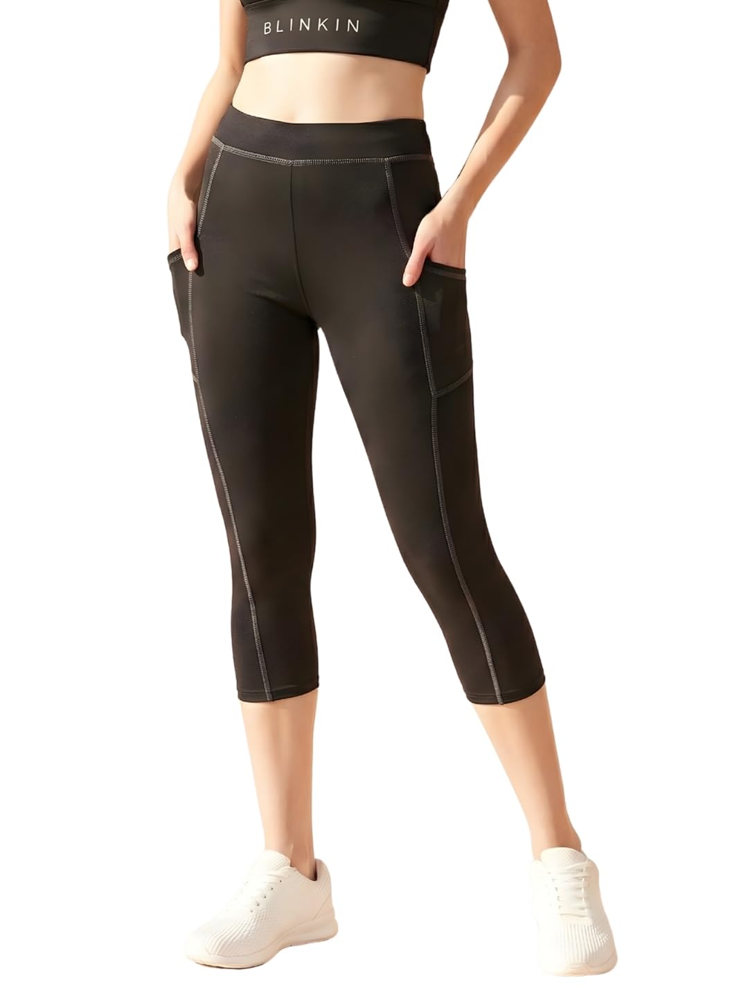 Women's Skinny Fit Mid Rise Pants