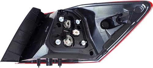 Miniatura 2 de Para Honda Accord Sedan Conjunto de luz trasera exterior 2016 2017 lado del conductor para HO2804108  33550-T2A-A21