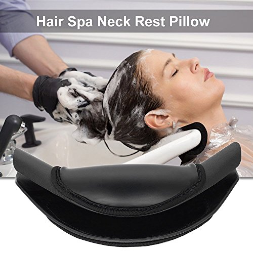 SGerste Hair Neck Pillow Spa Neck Rest Salon Shampoo Bowl Gripper Silicone Sponge Neck Rest Cushion Hair Wash Sink Basin Gripper