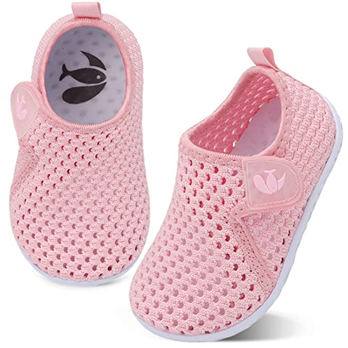 Image of FEETCITY Baby Boys Girls Water Sport Shoes Barefoot Kids Aqua Socks Quick-Dry Beach Swim Pool Shoes