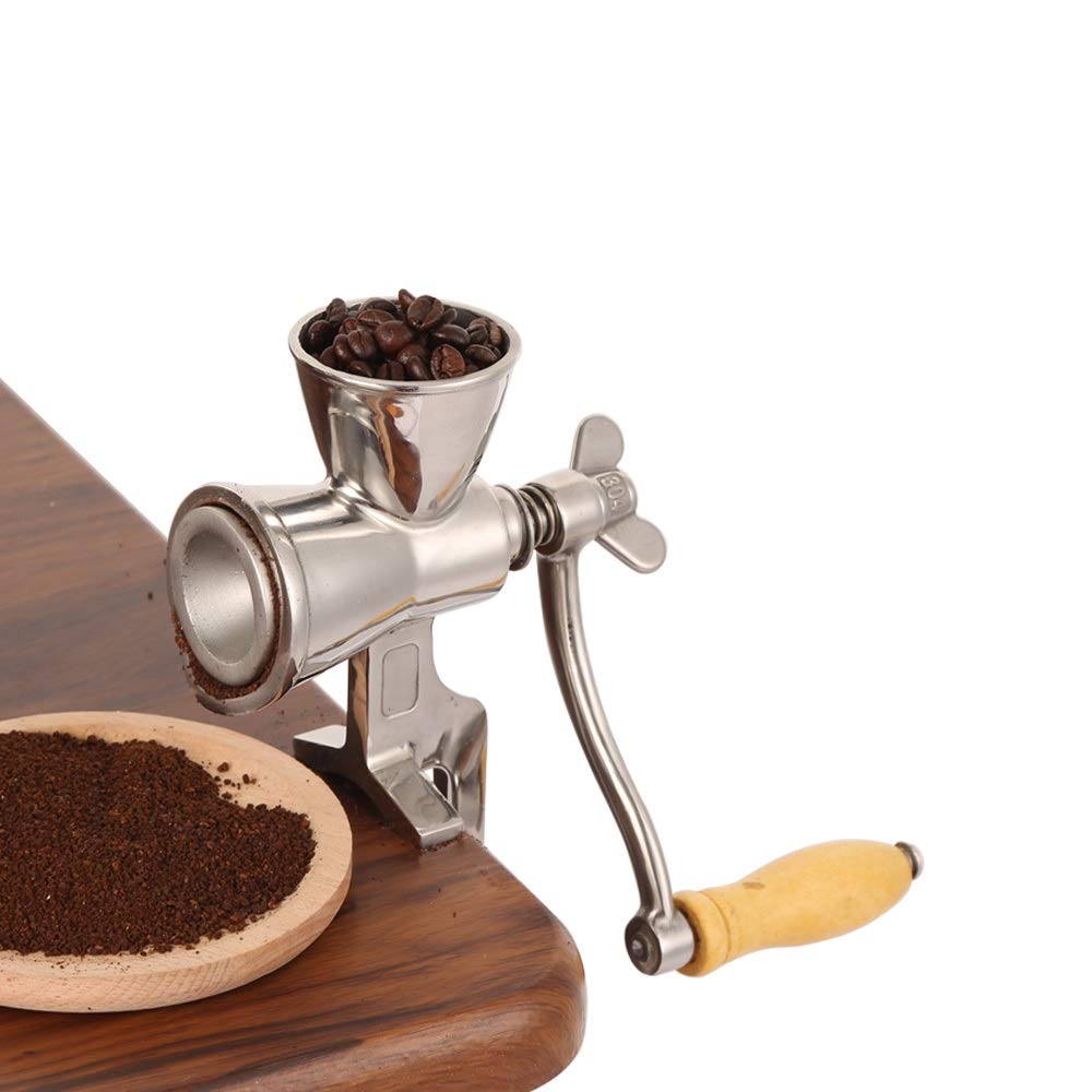 Ręczny młynek do kawy, stożkowy młynek do kawy, espresso, prasy francuskiej, tureckiego naparu, mielenia mąki ryżowej