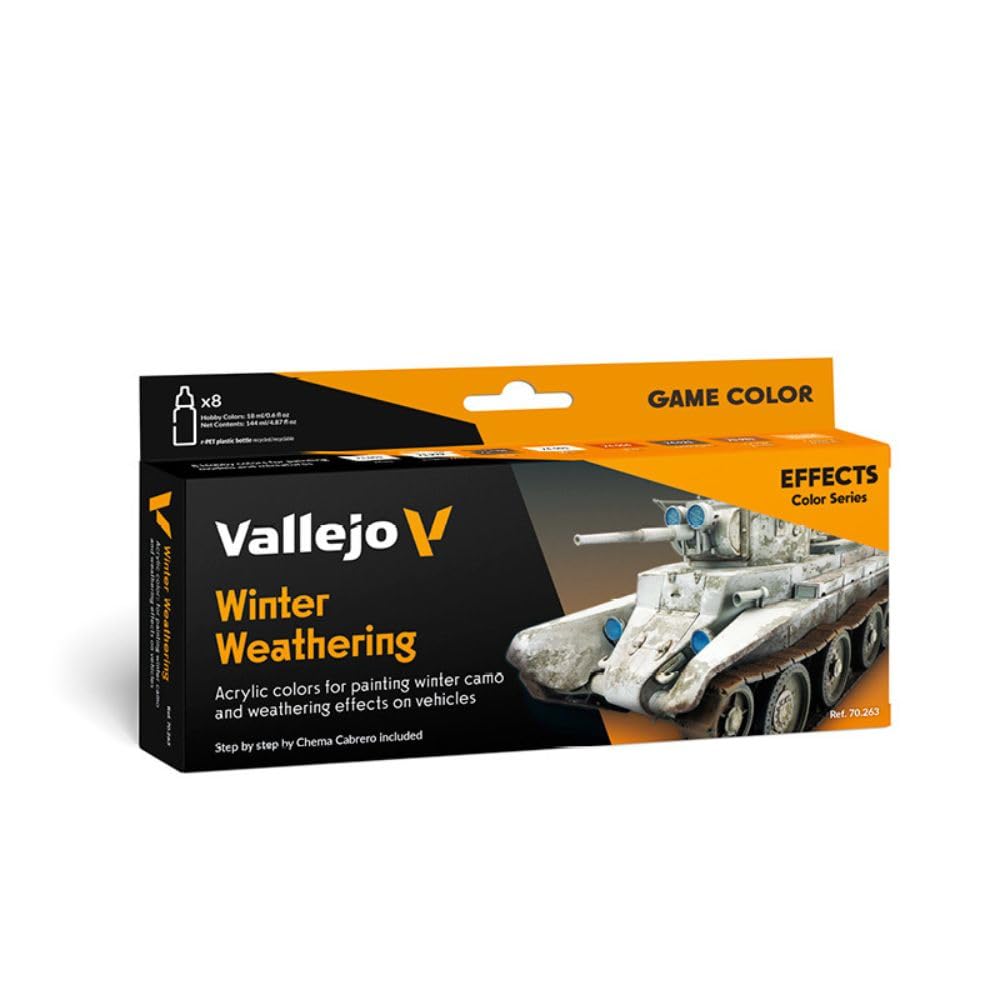 AV Vallejo MC Set - Winter Weathering by Chema Cabrero