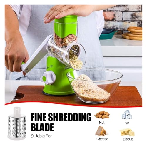 Rallador Manual Giratorio Para Queso y Verduras miniatura 5