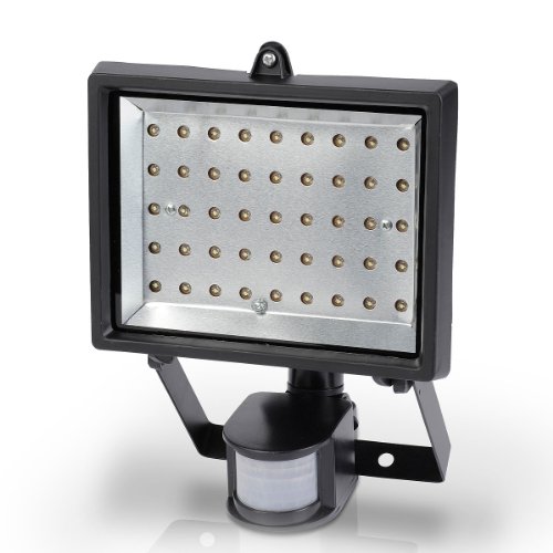 Varo POWLI211 - Proyector LED (con sensor de movimiento, 45 LED, 3 W)
