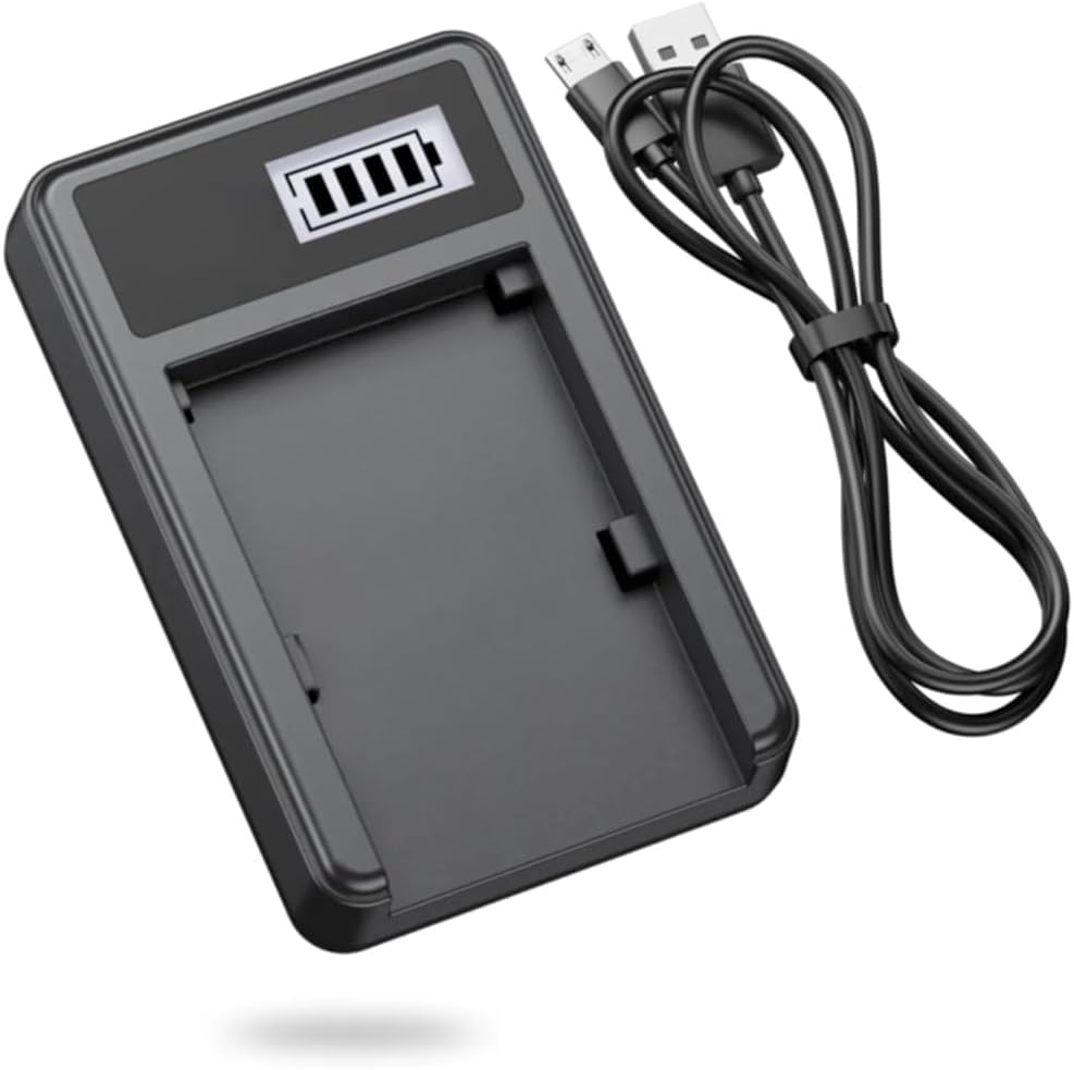 Battery Charger for Canon EOS DSLR, POWERSHOT Cameras and Camcorders - Replacement for Canon Charger CB-5L for BP-508, BP-511, BP-511A, BP-512, BP-514 Battery