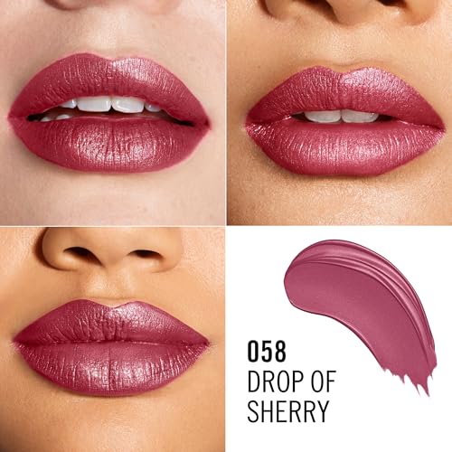 Image of Rimmel London Lasting Finish Creamy , Creme Finish Lipstick - Drop of Sherry, 4 g