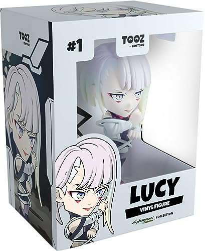 Youtooz Cyberpunk Lucy 4,6' Zoll Vinyl Figur, Sammlerfigur Lucy aus dem Anime Cyberpunk: Edgerunners Cyberpunk Kollektion