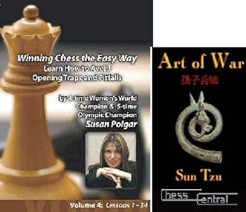 CD-ROM Winning Chess the Easy Way with Susan Polgar, Vol. 4: Learn how to Avoid Opening Traps and Pitfalls bundled with Art of War DVD Book